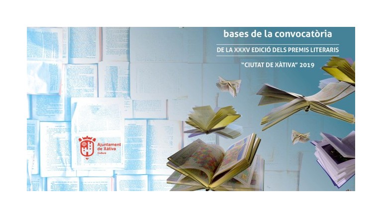 Presenta el teu original als Premis Literaris Ciutat de Xàtiva 2019!