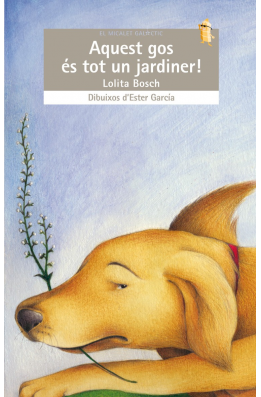 Aquest gos és tot un jardiner!