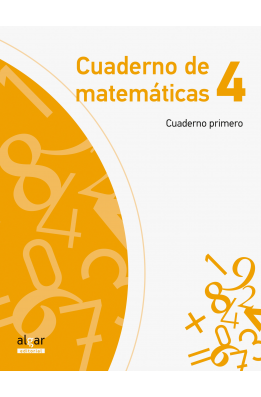 Cuaderno de matemáticas 4 (cuaderno primero)