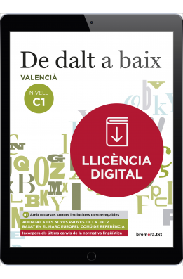 De dalt a baix. Nivell C1 (llicència digital)