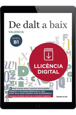 De dalt a baix. Nivell B1 (llicència digital)