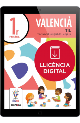 Valencià 1r EP. Projecte Fèrtil  (llic. digital)