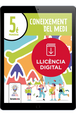 Coneixement del Medi 5é. Projecte Fèrtil (llic. digital)