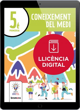 Coneixement del Medi 5é. Projecte Fèrtil (llic. digital)