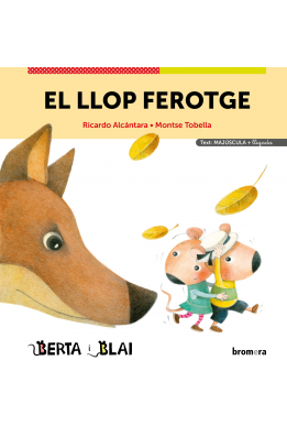El llop ferotge (majúscules + lligada)