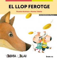El llop ferotge (majúscules + lligada)