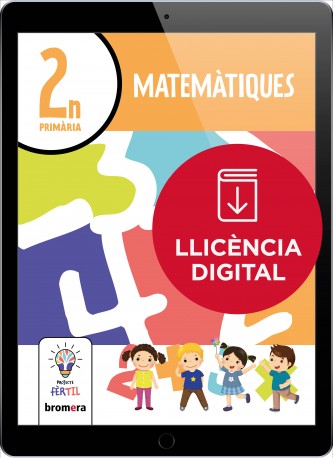 Matemàtiques 2n EP. Projecte Fèrtil (llic. digital)