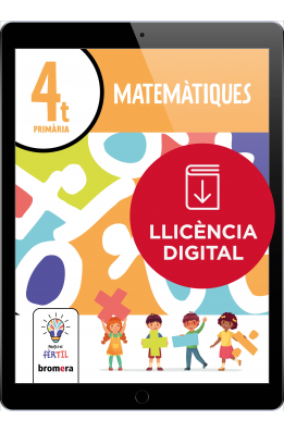 Matemàtiques 4t EP. Projecte Fèrtil (llic. digital)