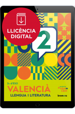 Avancem 2n ESO. Valencià: llengua i literatura (llic. digital)
