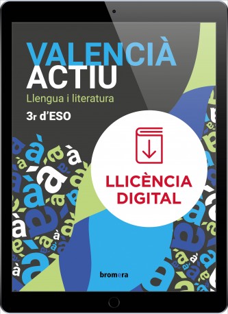 Valencià actiu 3r ESO (llic. digital)