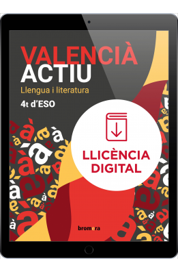 Valencià actiu 4t ESO (llic. digital)