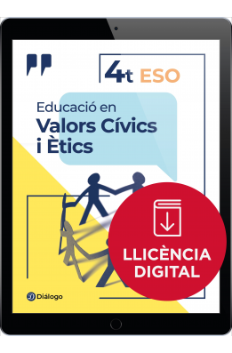 Educació en Valors Cívics i Ètics 4t ESO Valencià (llic. digital)