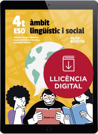 Àmbit lingüístic i social 4t ESO. Aula oberta. PDC (llicència digital)