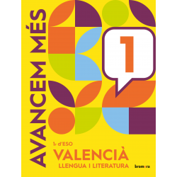 Avancem més 1r ESO. Valencià: llengua i literatura