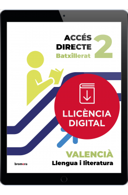 Accés directe 2n BTX. Valencià: llengua i literatura (llicència digital)