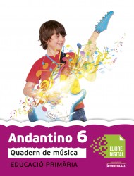 Andantino 6 Quadern música (App Digital)