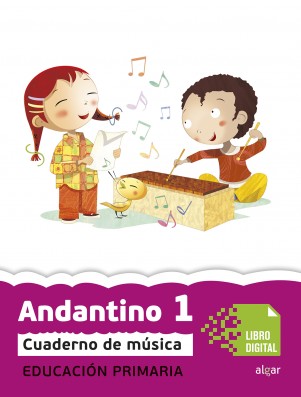 Andantino 1 Cuaderno música (App Digital)