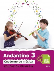 Andantino 3 Cuaderno música (App Digital)