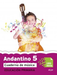 Andantino 5 Cuaderno música (App Digital)
