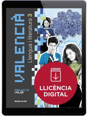 Valencià. Llengua i literatura 3. Projecte Valor (llicència digital)