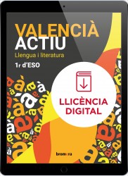 Valencià actiu 1r ESO (llic. digital)