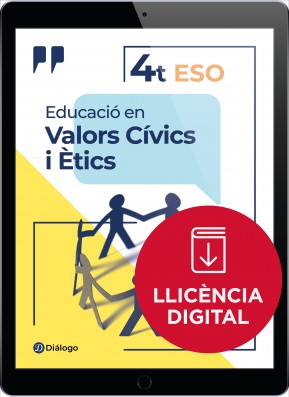 Educació en Valors Cívics i Ètics 4t ESO Valencià (llic. digital)