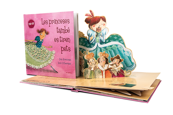 Mockup pop up Les princeses també es tiren pets
