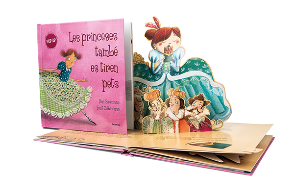 Mockup pop up Les princeses també es tiren pets