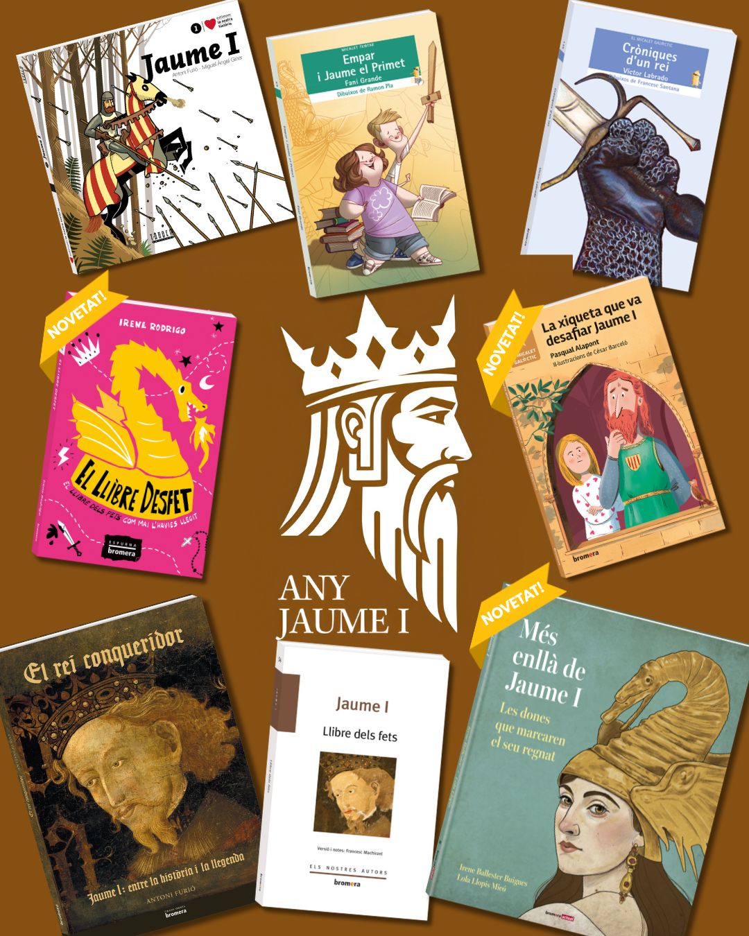 Lectures per a celebrar l'Any Jaume I als centres educatius