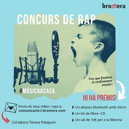 #MúsicaACasa Concurs de rap amb Teresa Patapum!!!