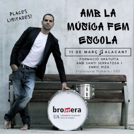 Eres profe de música? Apunta't a la formació gratuïta amb Santi Serratosa!