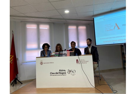 Els Premis Literaris Ciutat d’Alzira 2026 arranquen amb la presentació dels finalistes del Premi Didín Puig i les Jornades Culturals