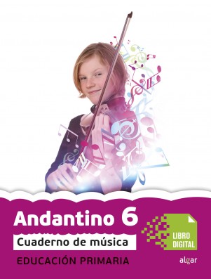 Andantino 6 Cuaderno música (App Digital)