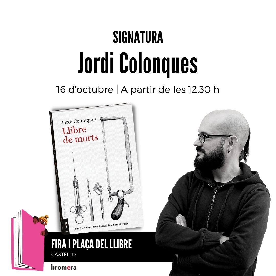 Jordi Colonques Llibre de morts a Castelló