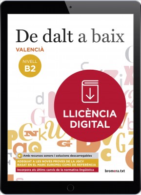 De dalt a baix. Nivell B2 (llicència digital)