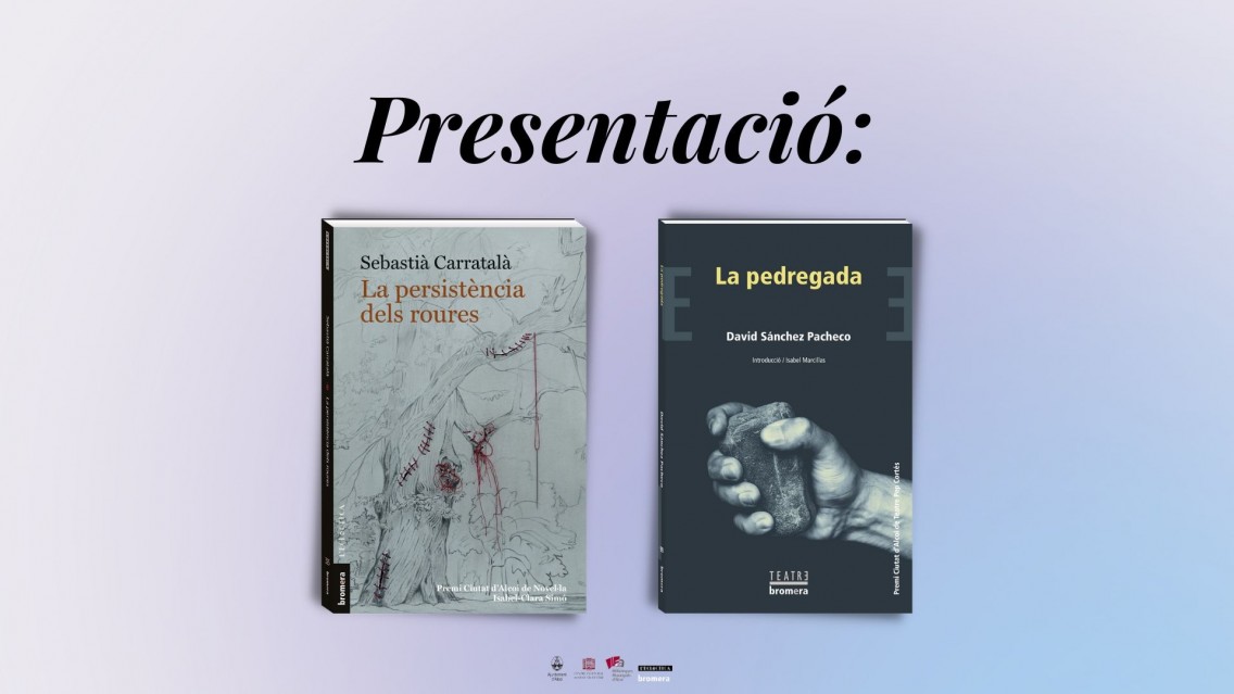 Presentem a Alcoi el Premi de Teatre Pep Cortés i el Premi de Novel·la Isabel-Clara Simó